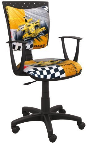 Best For Kids Kinderschreibtischstuhl | schreibtischstuhl ergonomisch mit Rädern | Bürostuhl aus Kunststoff mit Höhenverstellung und Armlehne | drehstuhl bürostuhl in 6 verschiedenen Designs