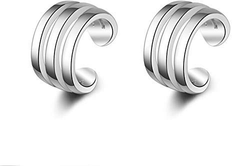 Daesar Ohrringe ohne Ohrloch Damen, Ohrclips Ohrklemme Mädchen Ear Cuff Ohrringe Clips Nickelfrei Modeschmuck