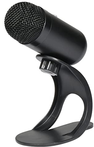 QTX Mini micrófono USB de escritorio, llamadas web, grabación de voz y videollamadas