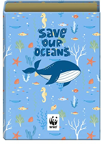 Dohe - A4-Plus-Ringordner - 4 Ringe 40 mm - WWF - Save our Oceans