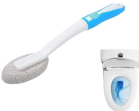 Imtrub WC-Reinigungsbürste,Bimsstein-Schrubberbürste für die Toilettenreinigung | Toilettenzubehör für Fliesen, Toilette, Wanne, Ziegel, Pool, Badezimmer, Grill