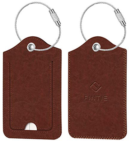 Fintie Luggage Tags Privacy Cover ID Label for Travel Bag Suitcase