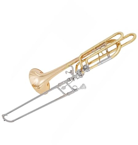 Professionelle Posaune Bass-Change-Posaune Bb/F/G/Db Professionelle Posaune Mit Koffer Und Mundstück