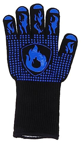 Cabilock Ofenhandschuhe Hitzebeständig Für Backen Grillen Silikon Ofenhandschuh Wärmeisolierend Ofenhandschuhe Hochtemperatursicher Für Küche Outdoor