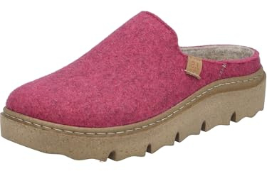 Josef Seibel Damen Pantoffeln Carmaux.01,Weite G (Normal),Wechselfußbett,hofschuh,pantine,finken,schlapen,Home-Slipper,pink,40 EU