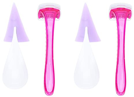 Mikinona 2sätze Praktischer Bikini Trimmer Für Frauen Rasierer Für Intimhaare Leicht Und Ergonomisch Für Reise Zufälliger Farbe