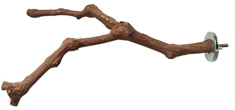 Perche en bois grapia - Patchs à oiseaux en forme de vigne | Patchs naturels Birds Stand Grape Stick, Branches d'entraînement d'exercices à mâcher pour cacatoès et accessoires