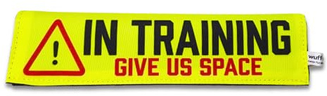 In Training - Give Us Space - Awareness Dog Lead Sleeve