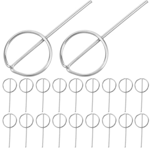 SOIMISS Outil d'Éjection Carte Sim en Acier Inoxydable, Aiguille pour Retirer Carte Sim Compatible Multi-Appareils, Format Compact et Portable, Utilisation Simple pour Téléphones