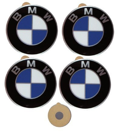 BMW Original Nabenkappe Embleme Decals Aufkleber 45mm