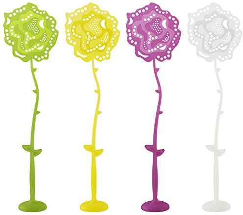 Fackelmann Tecno Tapette à Mouches Rose avec Protection Contre Les Insectes sur Pied avec Support (Couleur : Jaune, Vert, Violet, Blanc – Non sélectionnable), quantité : 1 pièce