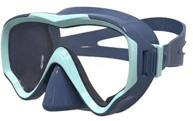 Fazvncv Gafas de buceo panorámicas de 180 grados para buceo, esnórquel, buceo libre, gafas subacuáticas para niños