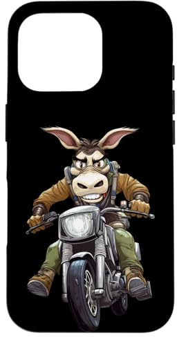 Carcasa para iPhone 16 Pro Burro Moto/Burro Motorista