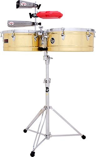 Latin Percussion, Timbales Prestige Thunder Timbs, Laiton massif, LP1516-B