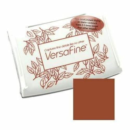 Vintage Sepia Versafine Tsukineko Feine Detail Pigment Tintenkissen Für Gummistempel Schnell Trocknend