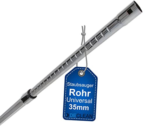 DeClean Staubsaugerrohr Teleskoprohr kompatibel mit Staubsauger für Siemens Dino, Bosch Sperra