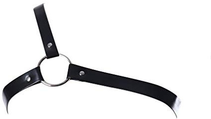 BBOHSS Herren Body Harness Punk Leder Brustgürtel Top Cage Brust Brustgeschirr Verstellbar Prom Gothic Karneval Zubehör