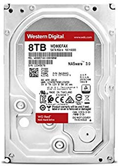 WD Red WD80EFAX - Disco Duro Interno (8 TB, 3,5, 5400 RPM)