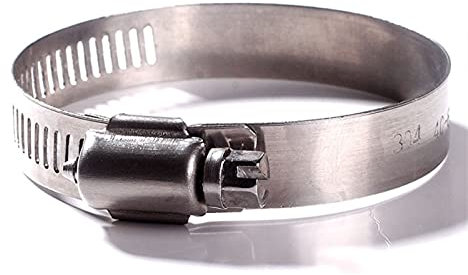 JINGERL 5pcs/set 10-16mm Stainless Steel Mini Fuel Line Pipe Hose Clamp Hose Tube Fastener Clip