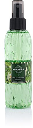 MARMARA BEAUTY Eau de Cologne Spray Tè Verde 150ml - 80° alcool - spray corpo rinfrescante per donne e ragazze - acqua profumata per donne - rinfresca fresco