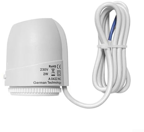 Attuatore per collettori di riscaldamento a pavimento Attuatori termici elettrici TRV Radiatore per riscaldamento a pavimento Normale Chiudi