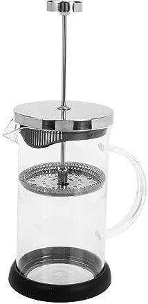 Ciieeo Prensa Francesa de Vidrio Cafetera para Leche Espumante Cafetera Doméstica para Tetera Práctica