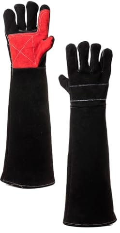 Enigmaire Gants Anti-Morsure,Anti-Morsure Gants De Manutention pour Animal,Gants Anti Morsure Chien Chat Gants De Protection pour Le Toilettage,Le Bain La Manipulation Chats,Chiens,Reptiles