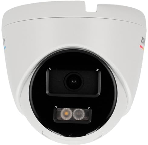 Hikvision Caméra IP dôme infrarouge Colorvu DS-2CD1327G2H-LIUF 2,8 mm 30 Mt H265+ Ip67 2 MP