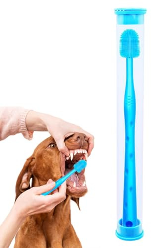 Spazzolino da denti per cani e gatti, spazzolino da denti per cani di