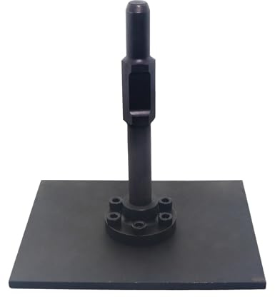 SUKITMISO Jack Hammer Stampfer Verdichter 260 * 205mm, Anti Schock Hex Spline Stampferplatte Tampingwelle Shaft Platte, Werkzeug zum Verdichten von Beton, für Demolition Hammer Breaker
