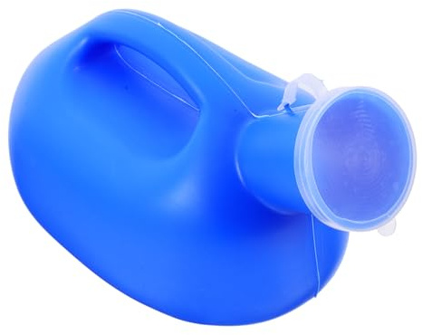 PACKOVE Urinoir Étanche Portable Homme 2000ml en Couvercle Plastique pour Hommes et Personnes Âgées, pour Usage à Domicile L'hôpital