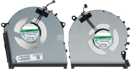 Ventilateurs De Refroidissement For Processeur Et Carte Graphique, Compatibles Avec HP Et OMEN, 17-CB, 17T-CB, 17-CB0030NR, CB0070NR, RTX2060, MG75091V1/MG75151V1-1C010/1C020-S9A(RTX2080 15.5mm Both)