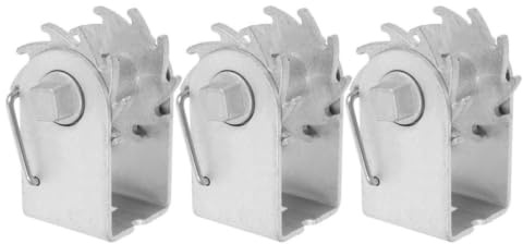 iplusmile 3 Pièces Tendeur de Fil de Clôture Outil de Tensionnement de Fil de Fer pour Serrage à Haute Résistance pour Jardinage Fer Argenté Serrage Précis