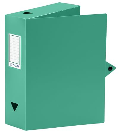 Viquel Class Doc Boîte de classement en polypropylène dos 80 mm Vert 114303-02