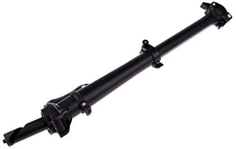 Toygogo Lenkervorbau Klapprad 25,4mm verstellbar Alu Lenker Vorbau - Schwarz