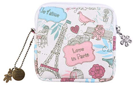 Hygienebeutel Ob Tampon Erste Periode Set Stilleinlagentasche Mit Reißverschluss Beutel Für Damenbinden Tasche Für Menstruationstassen Tante Handtuch Lippenstift Reisen