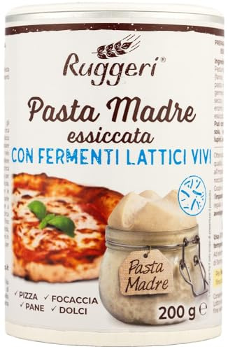 Ruggeri - Italienisches Trockene Mutterhefe - Blechdose (200g) | Brot | Bäckerei