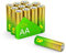 GP Ultra Lot de 12 Piles alcalines AA Longlife 1,5 V LR06 Nouvelle Technologie G-Tech