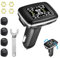 Sistema de monitoreo de presión de neumáticos, sistema inalámbrico TPMS de presión de neumáticos, 6 modos de alarma, brillo de pantalla ajustable y ángulo de monitor para RV, SUV, MPV, camión, sedán