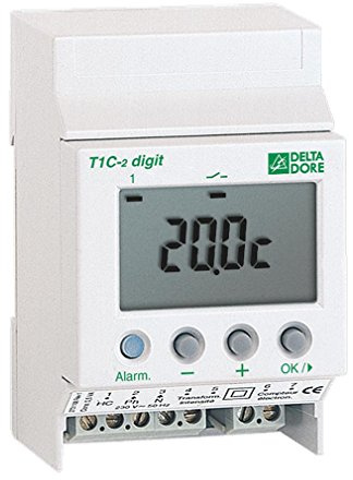 Delta Dore Thermostat modulaire multi-usages T1C-2 DIGIT