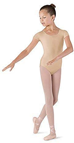 Bloch Dance Girls Dynamic Microlux Tank Leotard, Nude, 14