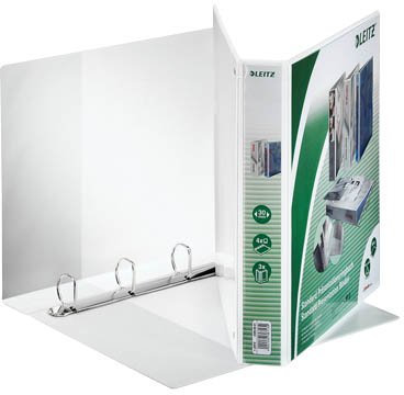 Präsentationsringbuch A4 weiß LEITZ 42850001 30mm 4Ringe