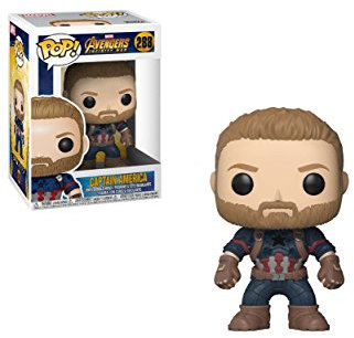 Funko Marvel: Marvel Avengers Infinity War - Captain America - Collectable Vinyl Figure - Gift Idea - Official Merchandise - Toys for Kids & Adults - Movies Fans - Model Figure for Collectors