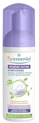 Puressentiel, Igiene Intima, Mousse Detergente Delicata, Per Mucose Irritate, Testata Sotto Controllo Ginecologico, Ph Fisiologico, Detersione quotidiana, 99,5% di Origine Naturale, 150 ml