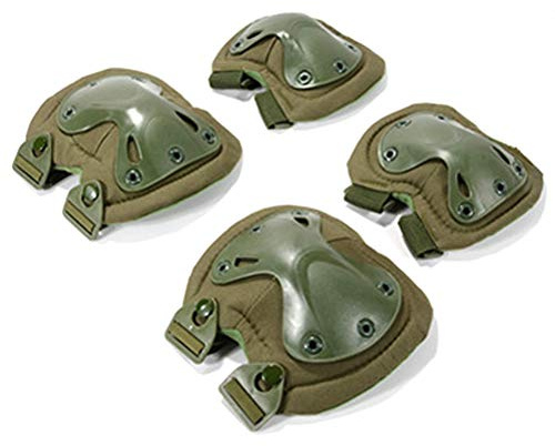 Neborn 4ps Militaire Coude Protecteur De Genou Coude et Genouillères Adulte Tactique Pad De Protection Set Professional Gear Sport