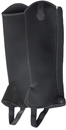 Rhinegold Neoprengamaschen, Unisex, 731-M-Black, Schwarz, m