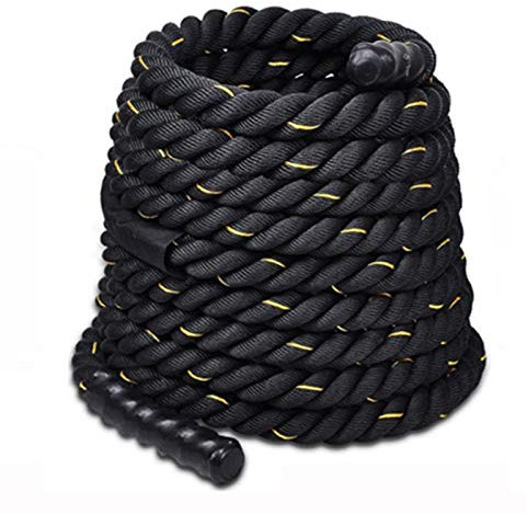 Battle Rope Hua Krafttraining Battle Seil 38mm * 9m, Männer Und Frauen Übungsseil, Outdoor Sports Klettern Seil, 100% Neues Polyester Überspringen Seil