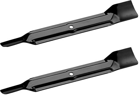 2 X 32 CM Rasenmähermesser kompatibel mit GARDENA Elektro-Rasenmäher PowerMax 32 E/Ersatzmesser 4080 - aus abgeschrecktem Stahl (Härte 45 HRC)
