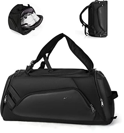 Sport Gym Bag Men,Sport Duffel Bag with Shoes Compartment and Wet Pocket Travel Duffel Bag Lightweight Gym Bag for Men Women Waterproof Over Night Weekender Bag for Gym Sports Schwimmen Yoga Wandern