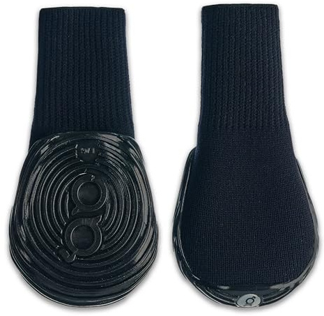 GOO EEZ Ultras Hundestiefel, Schwarz, Größe XL, 2 Stück